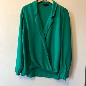 Gibson green blouse